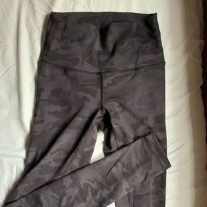Lululemon black camo leggings